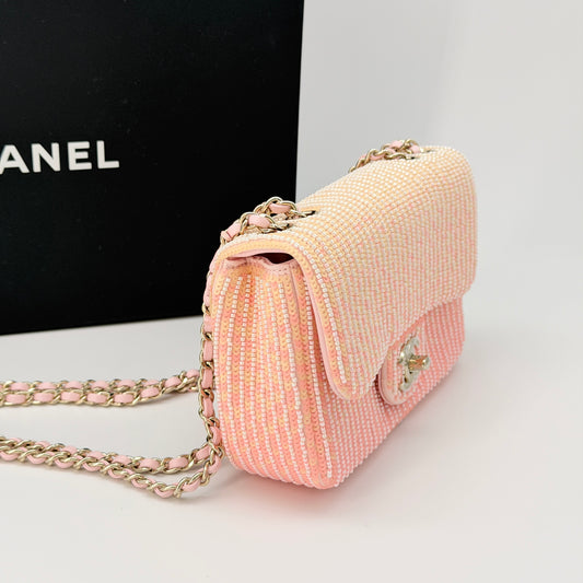 Chanel Multicolor Sequin Flap Bag
