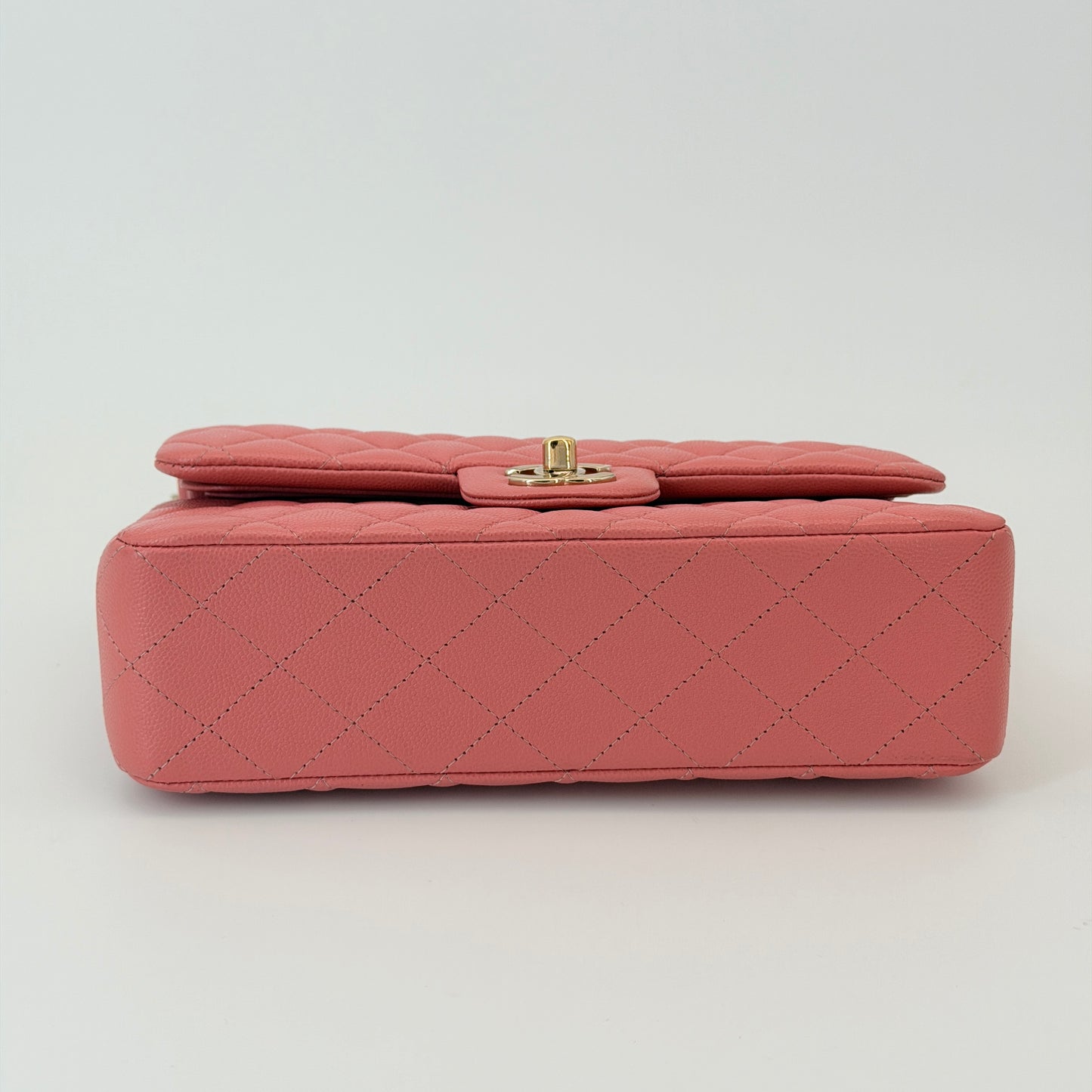 Chanel Iridescent Caviar Quilted Small Flap Pink