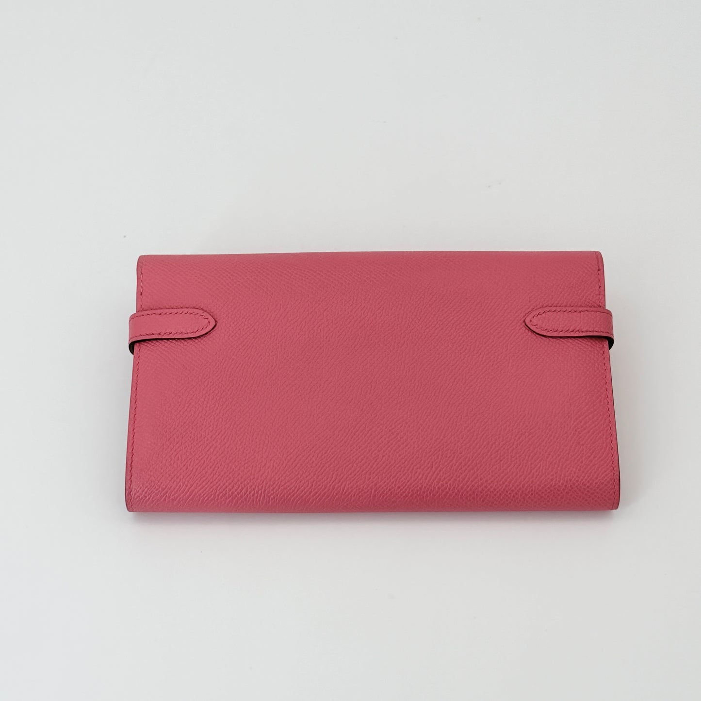 Hermes Epsom Kelly Longue Wallet Pink