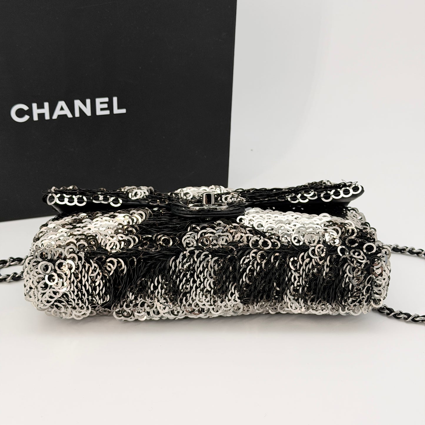 Chanel Multicolor Sequin Flap Bag