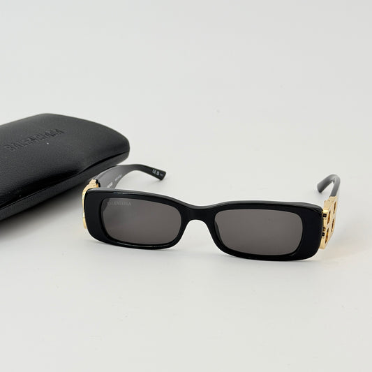 Balenciaga Eyewear rectangle-frame Sunglasses | Black