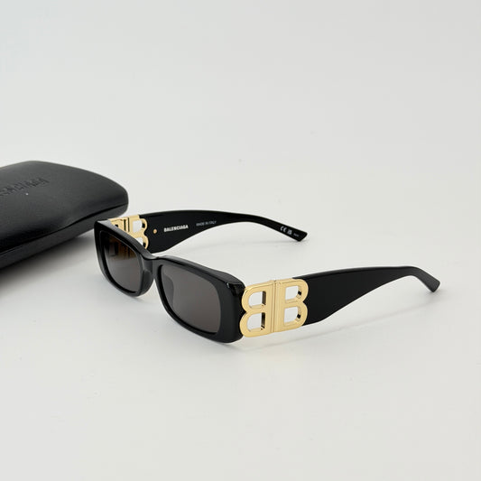 Balenciaga Eyewear rectangle-frame Sunglasses | Black