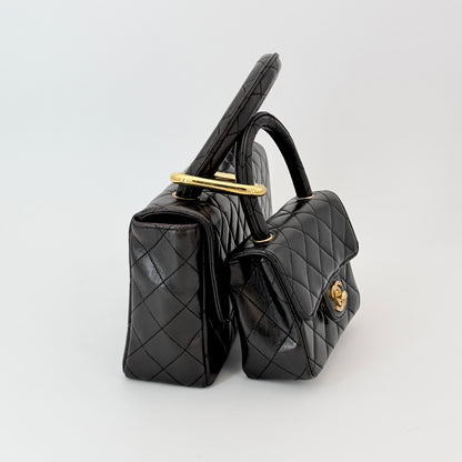 Chanel Vintage Top Handle Flap Bag