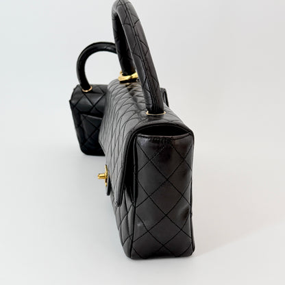 Chanel Vintage Top Handle Flap Bag
