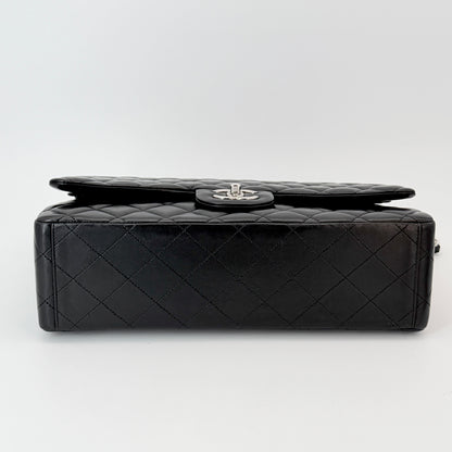 Chanel Classic Double Flap Maxi - Black Leather