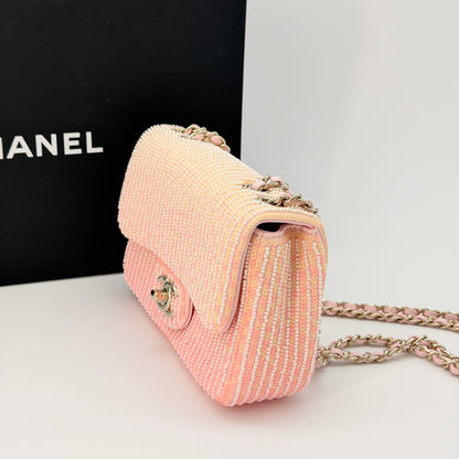 Chanel Multicolor Sequin Flap Bag