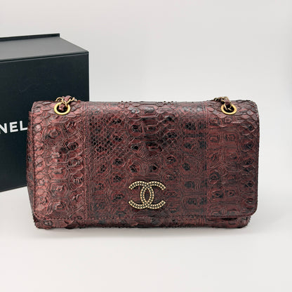Chanel Paris-Byzance Leather Flap Bag - Burgundy Shoulder Bag
