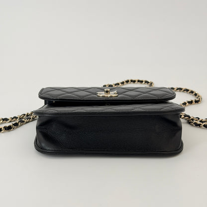 Chanel Black Lambskin Flap Bag