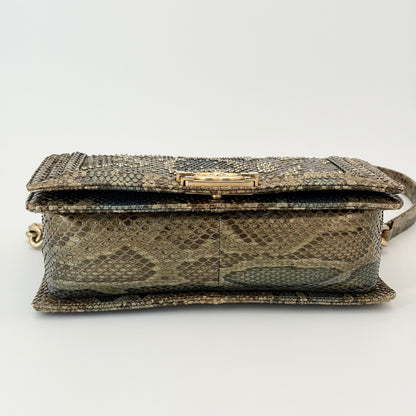 Chanel Multicolor Leather Leboy Flap Bag