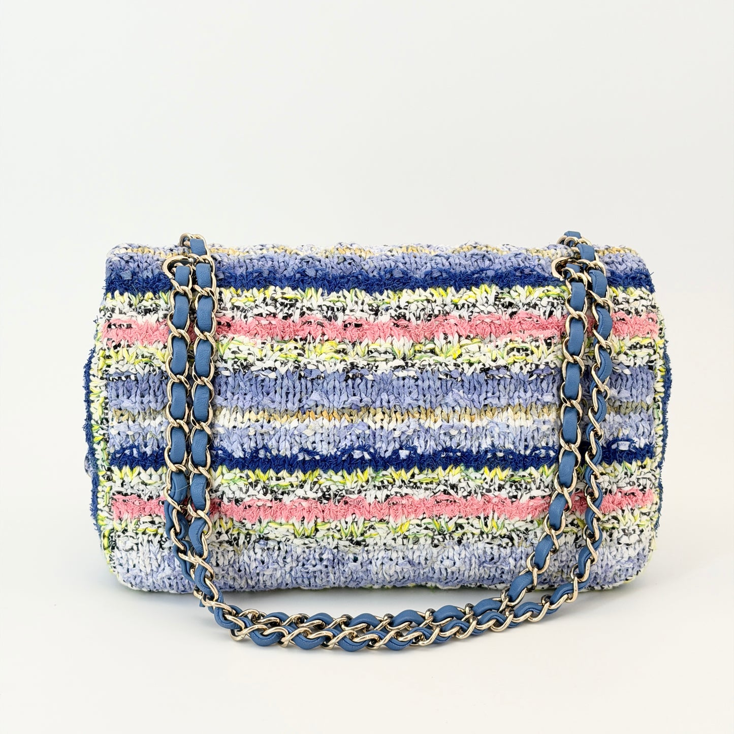 Chanel Tweed Flap Multicolor Crossbody Bag