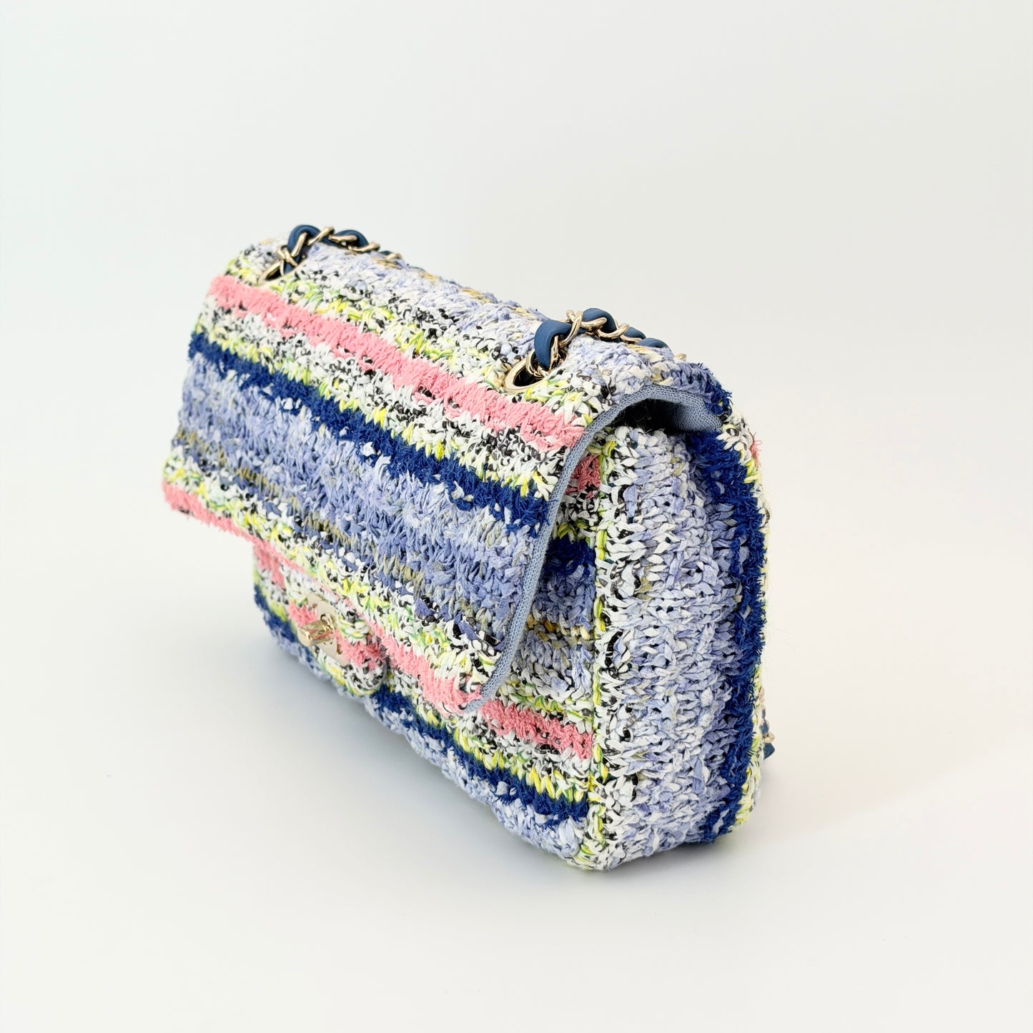 Chanel Tweed Flap Multicolor Crossbody Bag