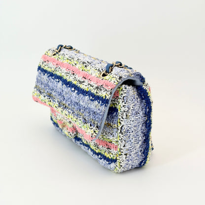 Chanel Tweed Flap Multicolor Crossbody Bag