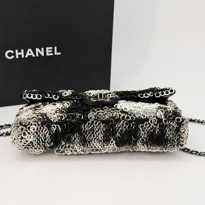 Chanel Multicolor Sequin Flap Bag