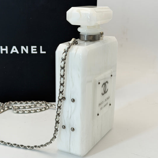 Chanel Resin Perfume Bottle Buonasera Minaudiere Bag