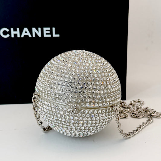Chanel Runway Round Ball evening bag