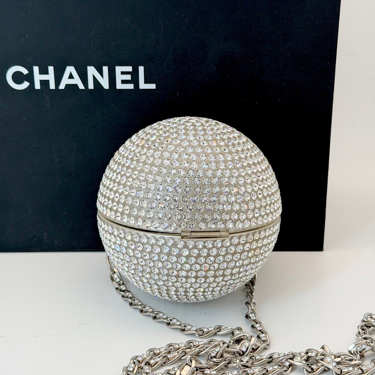 Chanel Runway Round Ball evening bag