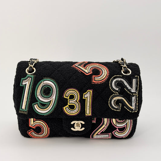 Chanel AS2785 Matelasse No Icon Chain Shoulder Bag