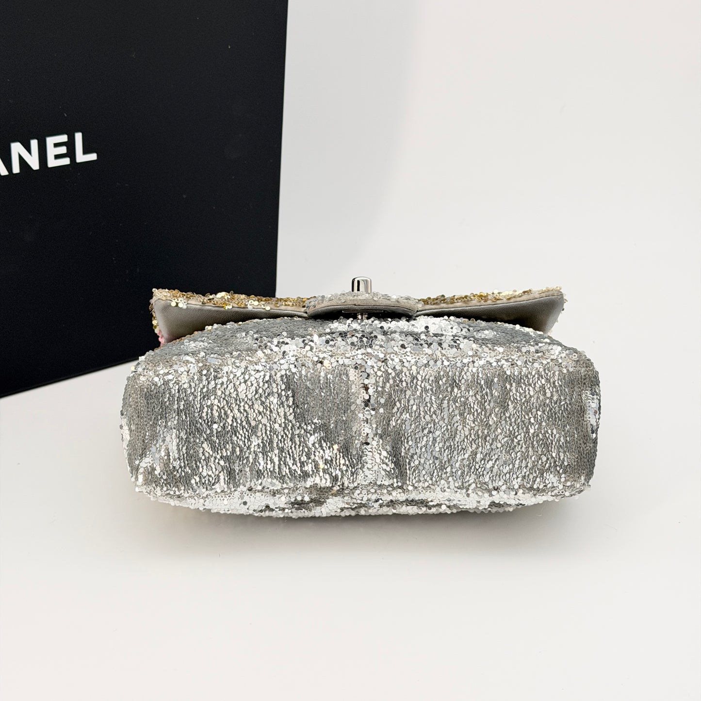 Chanel Multicolor Sequin Flap Bag