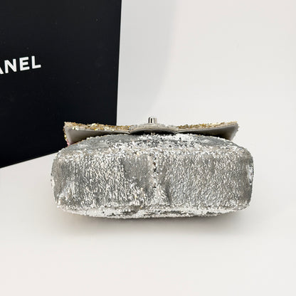 Chanel Multicolor Sequin Flap Bag